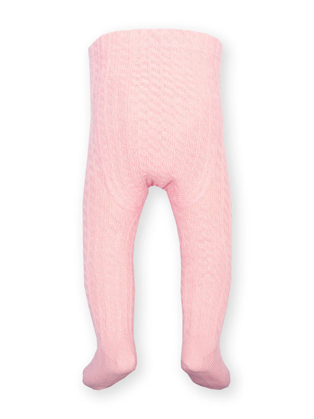 Zopfmuster Strumpfhose Rosa - Image 4
